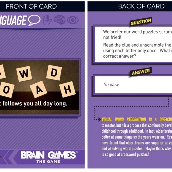 Brain Games The Game Based on the Emmy Nominated National Geographic Channel - Picture 4 of 8